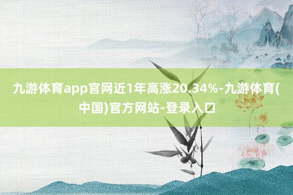 九游体育app官网近1年高涨20.34%-九游体育(中国)官方网站-登录入口